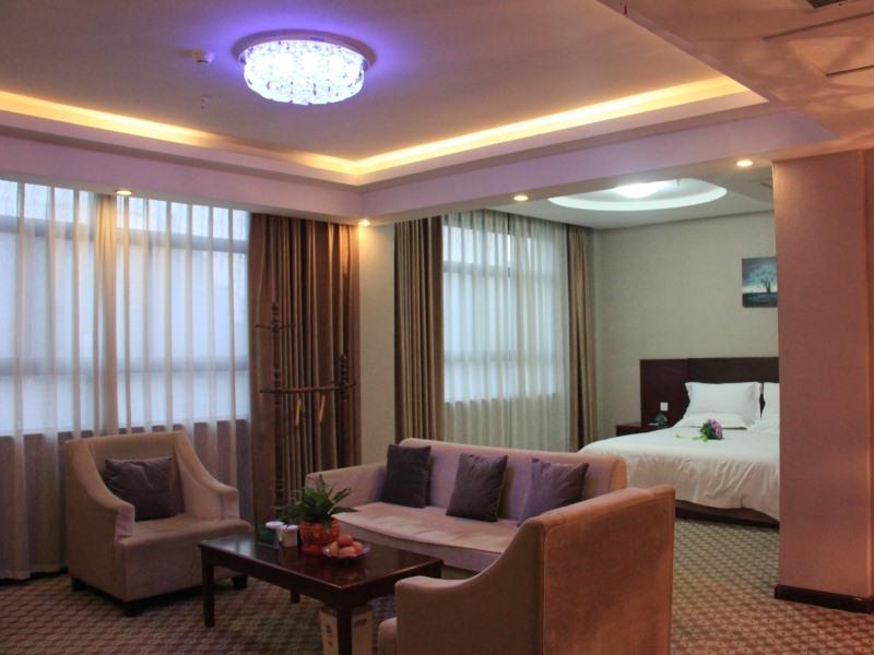 Greentree Inn Shandong Heze Cao County Qinghe Road Business Hotel Buitenkant foto