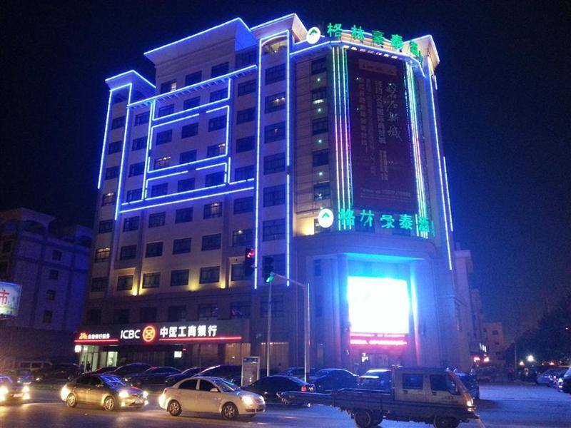 Greentree Inn Shandong Heze Cao County Qinghe Road Business Hotel Buitenkant foto
