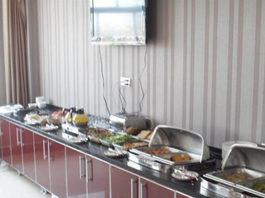 Greentree Inn Shandong Heze Cao County Qinghe Road Business Hotel Buitenkant foto