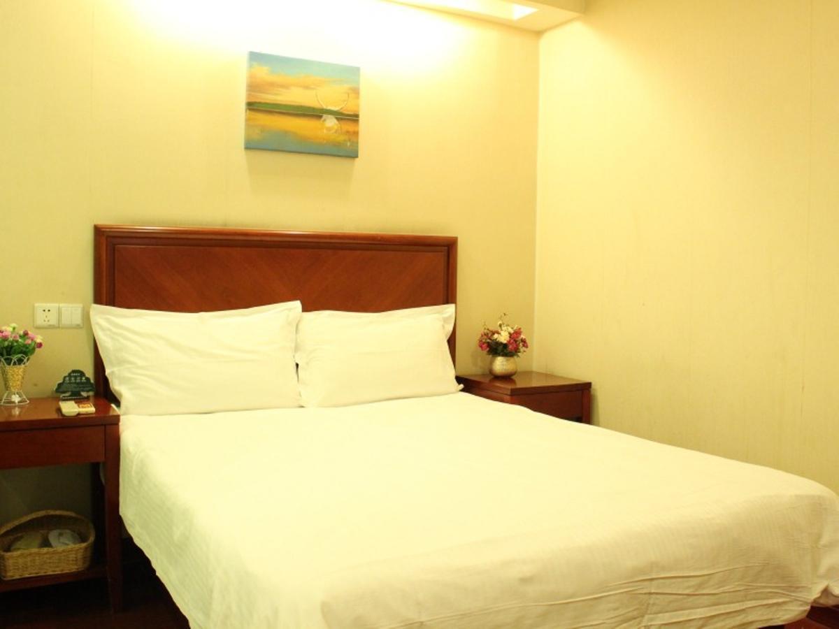 Greentree Inn Shandong Heze Cao County Qinghe Road Business Hotel Buitenkant foto