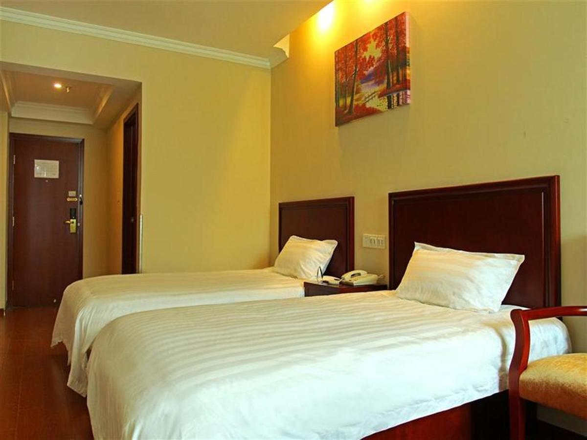 Greentree Inn Shandong Heze Cao County Qinghe Road Business Hotel Buitenkant foto